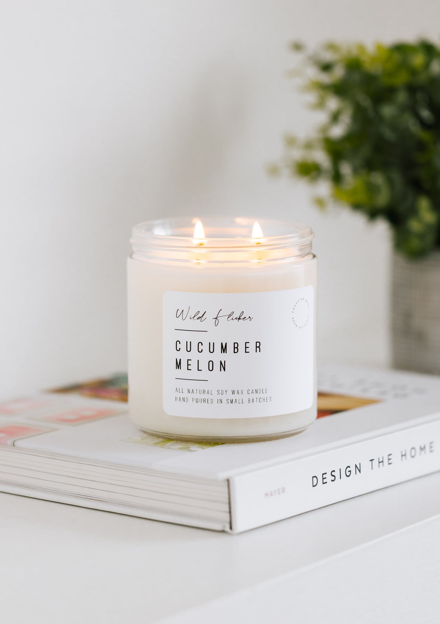 Cucumber Melon Soy Wax Candle