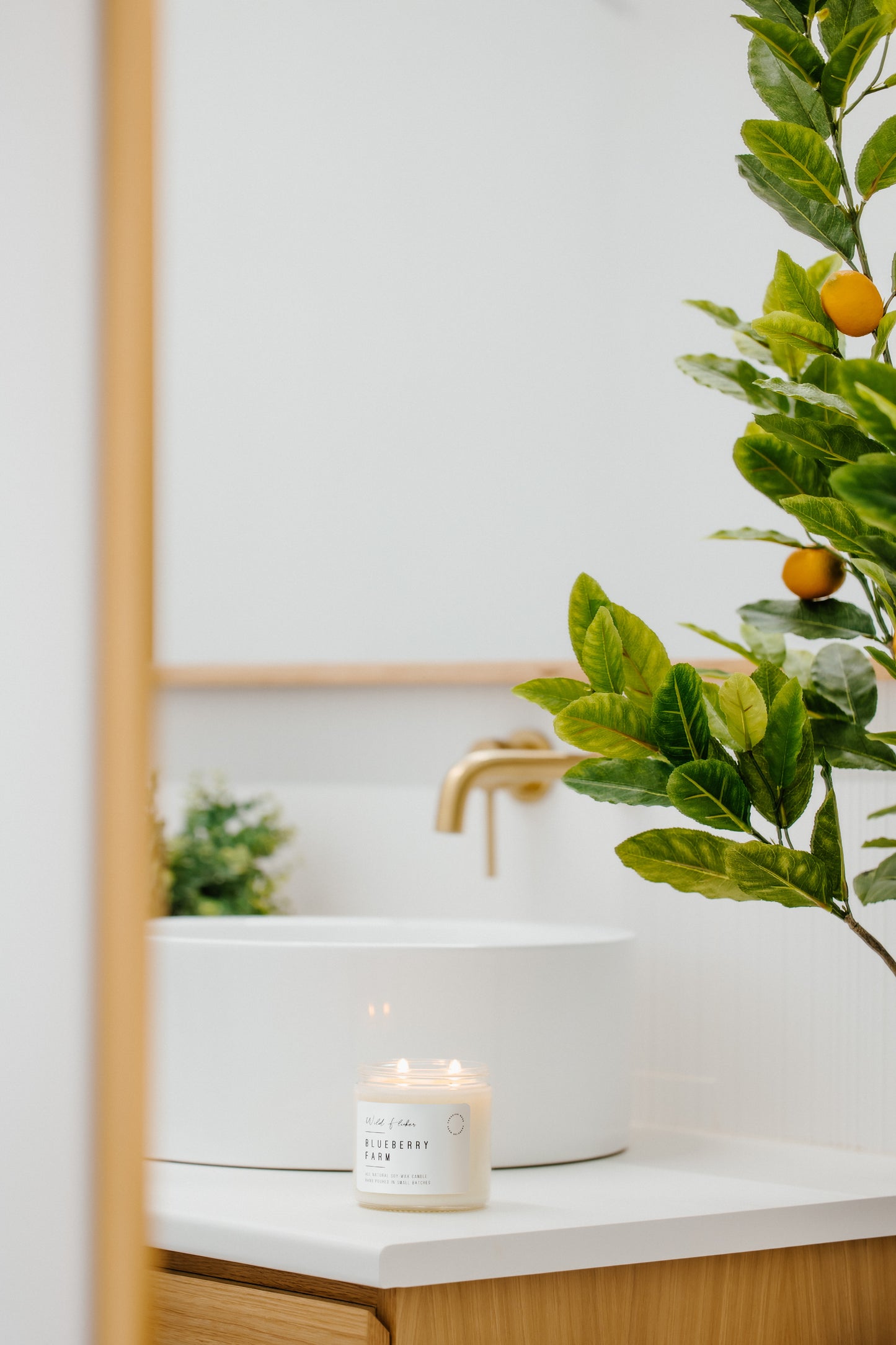 Blueberry Farm Soy Wax Candle