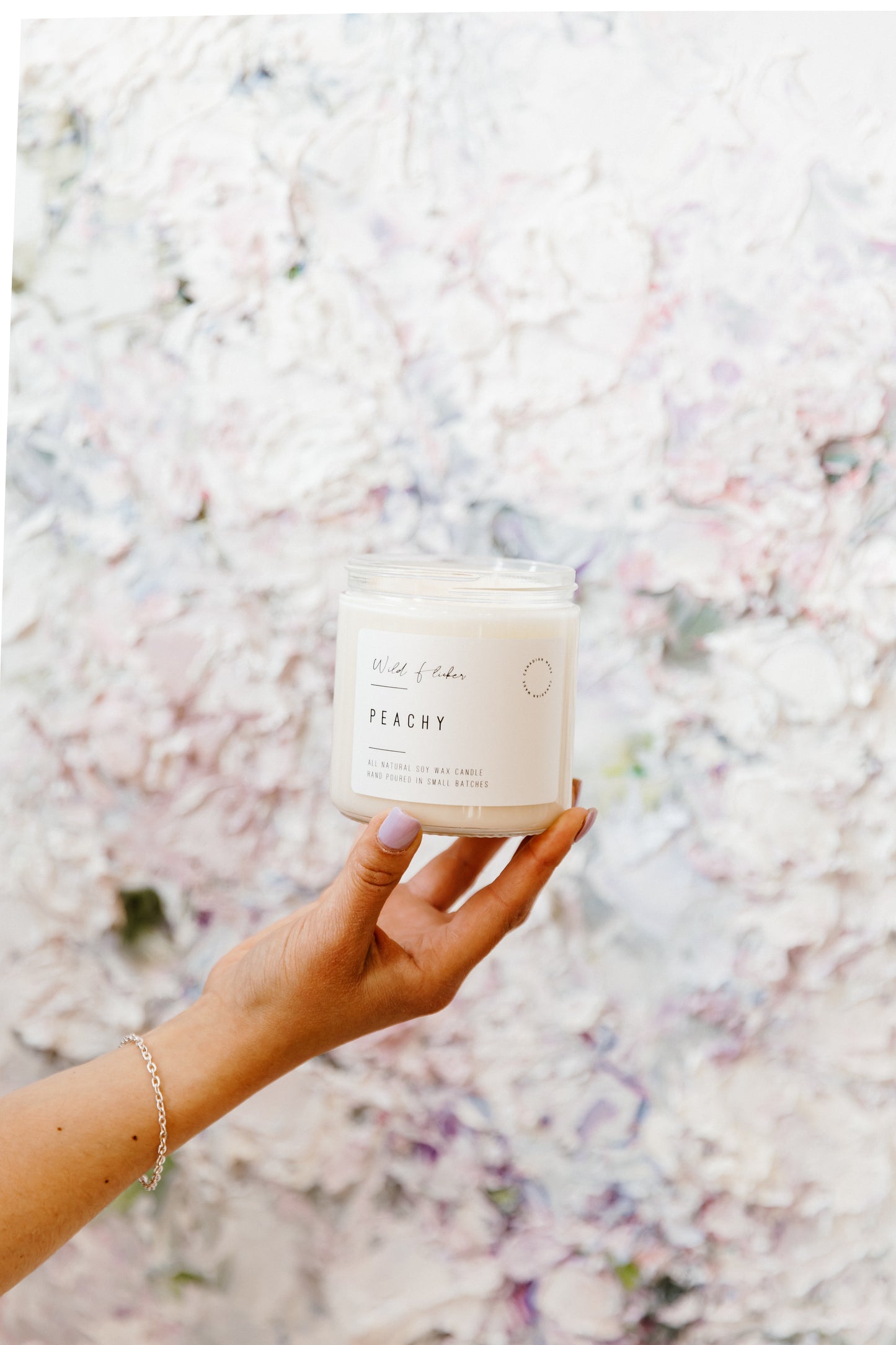 Peachy Soy Wax Candle