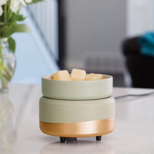 Gold Dipped Wax Warmer