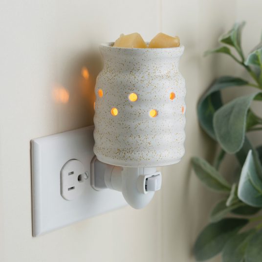 Gold Fleck Pluggable Wax Warmer