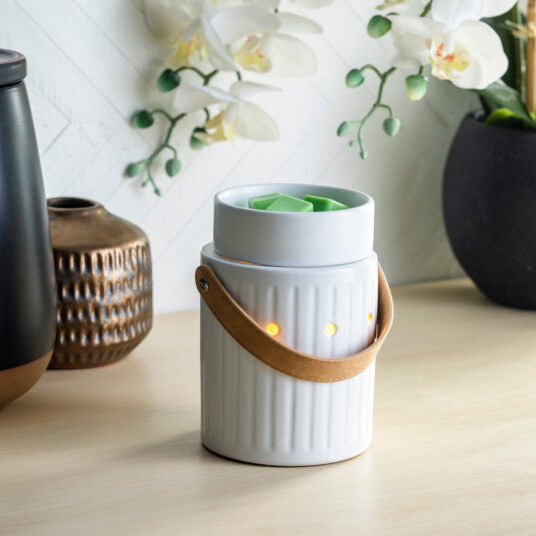 Leather Handle Wax Warmer