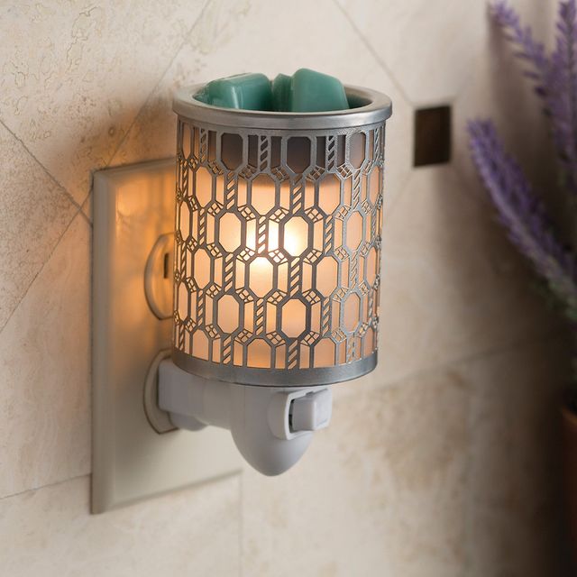 Geometric Pluggable Wax Warmer