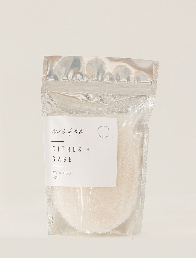Citrus + Sage Bath Salt