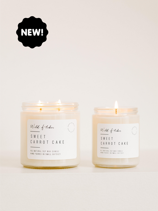 Sweet Carrot Cake Soy Wax Candle