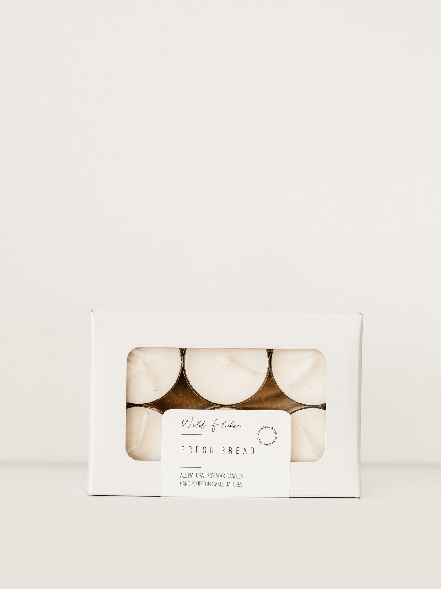 Fresh Bread Soy Wax Tealight Candles