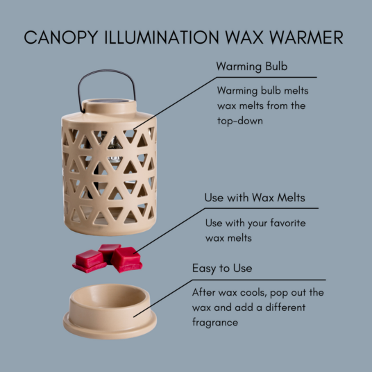 Geo Lantern Wax Warmer