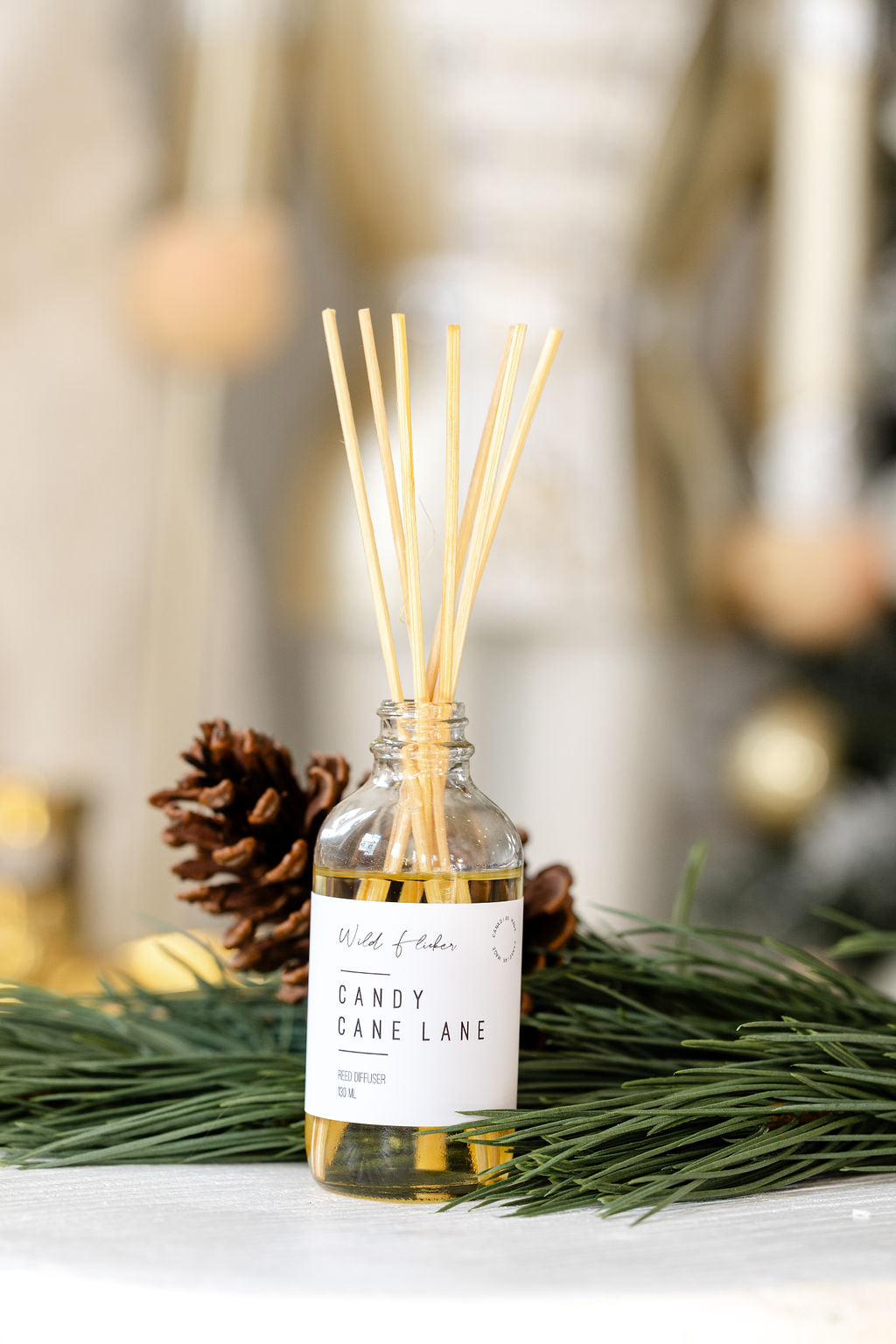 Candy Cane Lane Reed Diffuser