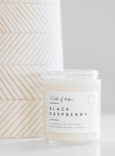 Load image into Gallery viewer, Black Raspberry Soy Wax Candle
