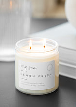 Load image into Gallery viewer, Lemon Fresh Soy Wax Candle
