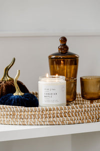 Canadian Maple Soy Wax Candle
