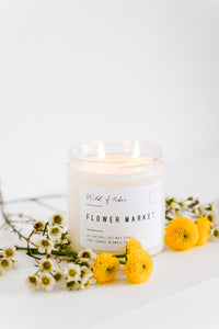 Flower Market Soy Wax Candle