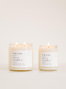 Apple Crumble Soy Wax Candle