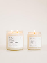 Load image into Gallery viewer, Candy Cane Lane Soy Wax Candle
