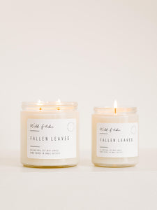 Fallen Leaves Soy Wax Candle