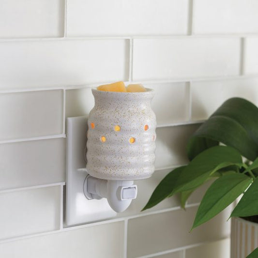 Gold Fleck Pluggable Wax Warmer