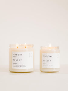 Peachy Soy Wax Candle