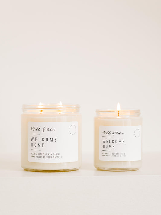 Welcome Home Soy Wax Candle
